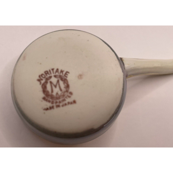 Rare Vintage Iridescent Noritake Bowl & Ladle Gold Luster Hand Painted in Japan - Picture 12 of 15